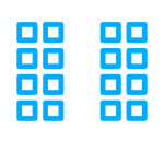 Traditional House and Land icon